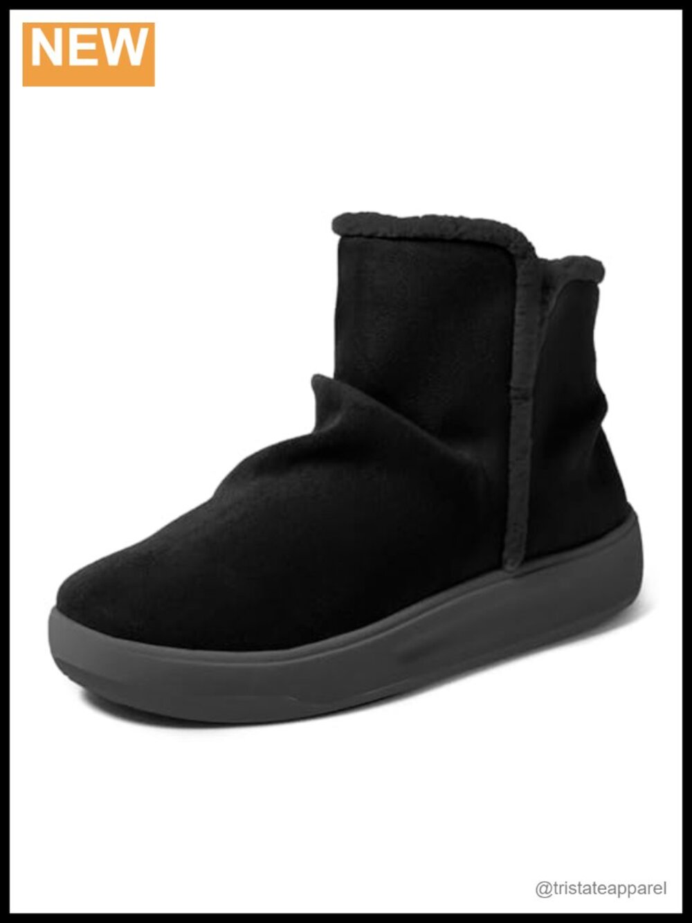 Dearfoams Women's Comfort Water Resistant Mid-Calf Boots with Energy Return